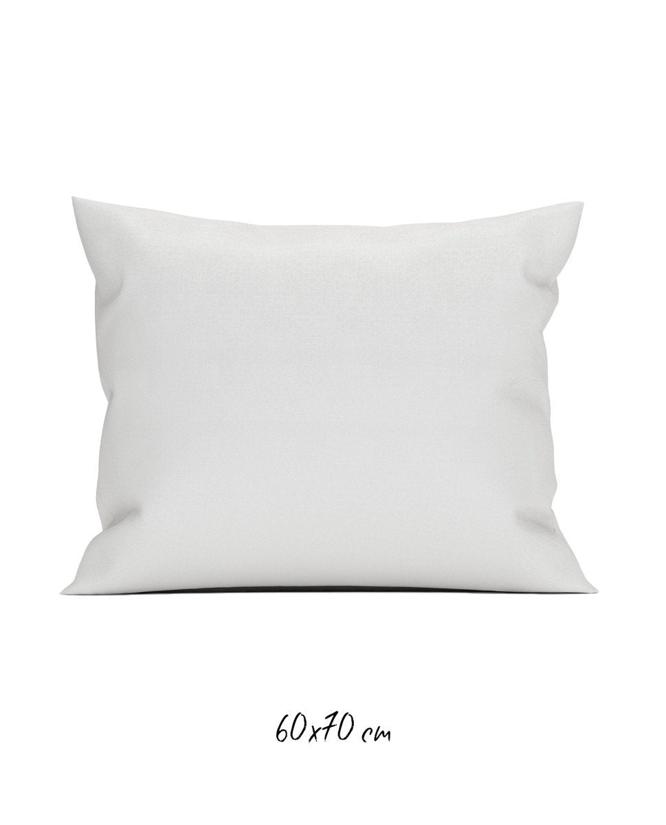 Poszewka 60x70 cm biała - 100% Perkal-bawełniany