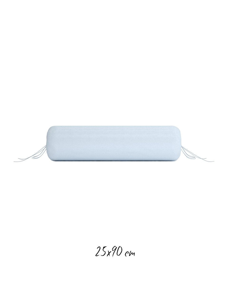 Poszewka 25x90 cm jasnoniebieska - 100% Perkal-bawełniany