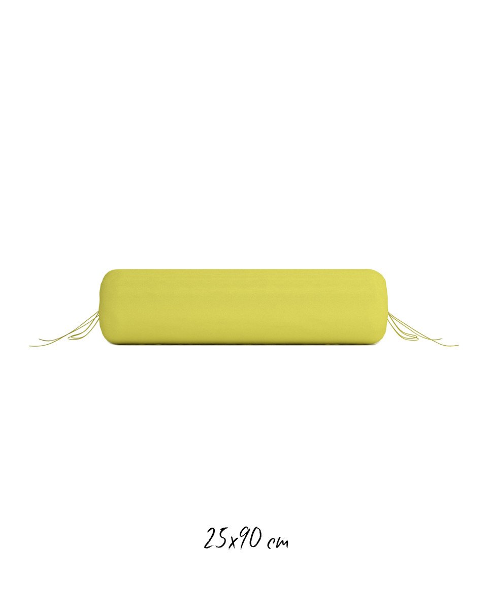 Poszewka 25x90 cm jasnozielona - 100% Perkal-bawełniany