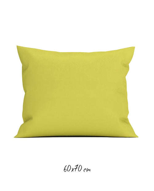 Poszewka na poduszkę 60x70 cm ze 100% Perkalu-bawełnianego w kolorze jasnozielonym